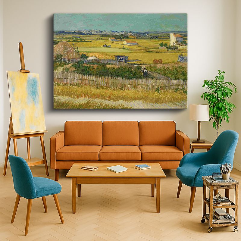 Ressam Kanvas Tablo 1054